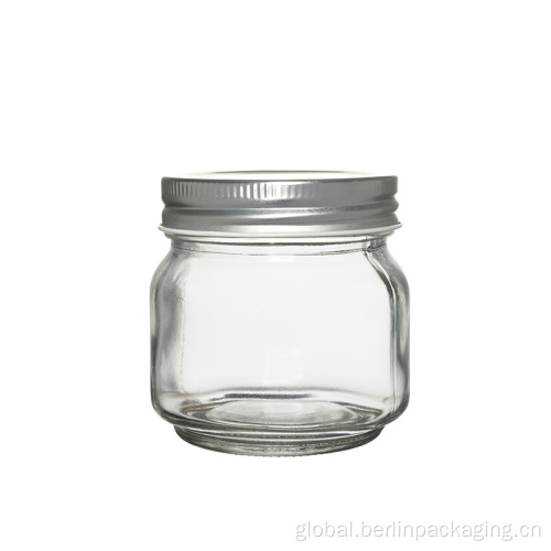 China 270ml Square Storage Glass Jars Factory